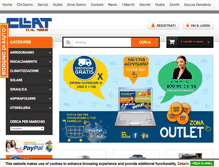 Tablet Screenshot of catalogo.cllat.it